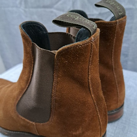 %Loake Size 6F Mitchum Suede Chelsea Boots Men / D13 main image 5